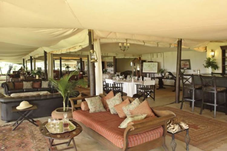 Lounge and bar